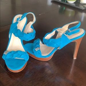 Blue heels